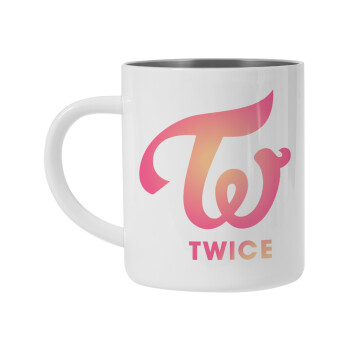 Twice, Mug Stainless steel double wall 450ml