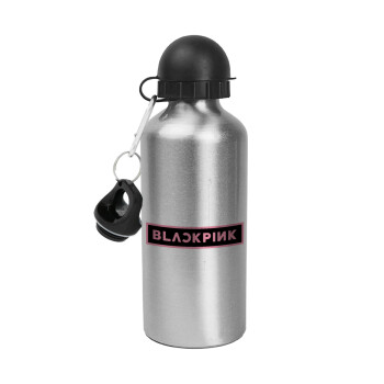 BLACKPINK, Metallic water jug, Silver, aluminum 500ml
