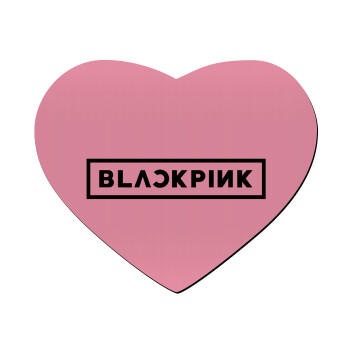 BLACKPINK, Mousepad heart 23x20cm