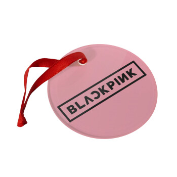 BLACKPINK, Christmas ornament glass 9cm