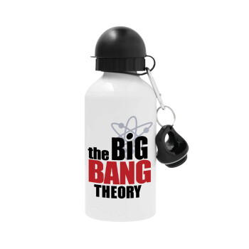 The Big Bang Theory, Μεταλλικό παγούρι νερού, Λευκό, αλουμινίου 500ml
