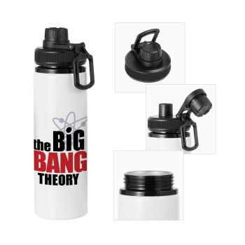 The Big Bang Theory, Metal water bottle with safety cap, aluminum 850ml