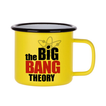 The Big Bang Theory, Κούπα Μεταλλική εμαγιέ ΜΑΤ Κίτρινη 360ml
