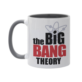 The Big Bang Theory, Κούπα χρωματιστή γκρι, κεραμική, 330ml