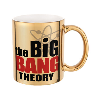 The Big Bang Theory, Mug ceramic, gold mirror, 330ml