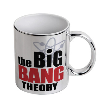 The Big Bang Theory, Mug ceramic, silver mirror, 330ml