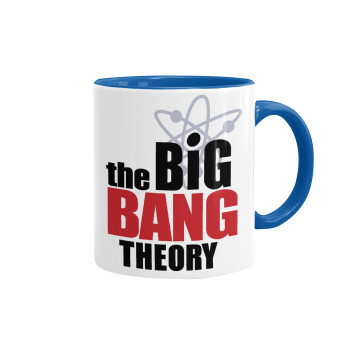 The Big Bang Theory, Κούπα χρωματιστή μπλε, κεραμική, 330ml