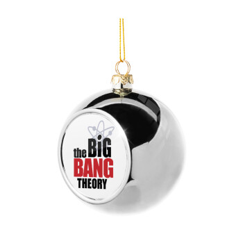 The Big Bang Theory, Silver 8cm Christmas tree ball ornament