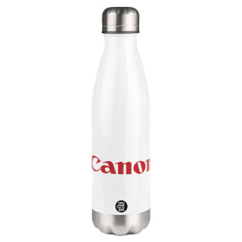 Canon, Metal mug thermos White (Stainless steel), double wall, 500ml