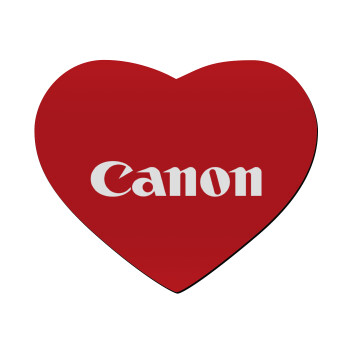 Canon, Mousepad heart 23x20cm