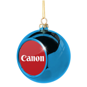 Canon, Χριστουγεννιάτικη μπάλα δένδρου Μπλε 8cm