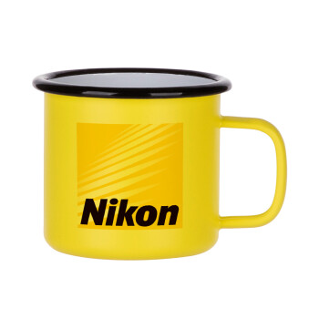 Nikon, Metallic enamel MATT Yellow cup 360ml