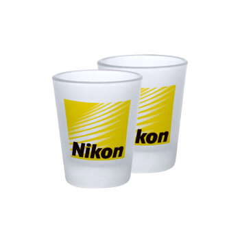 Nikon, Σφηνοπότηρα γυάλινα 45ml του πάγου (2 τεμάχια)