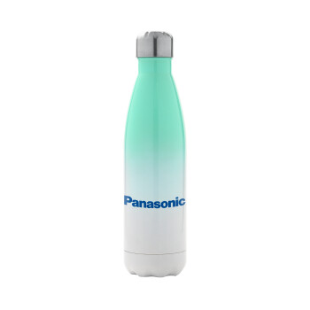 Panasonic, Metal mug thermos Green/White (Stainless steel), double wall, 500ml