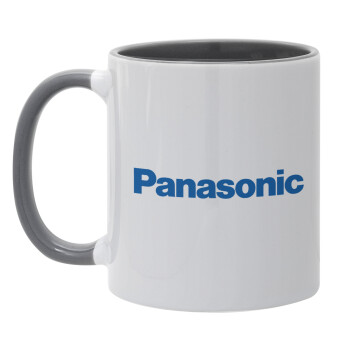 Panasonic, Κούπα χρωματιστή γκρι, κεραμική, 330ml