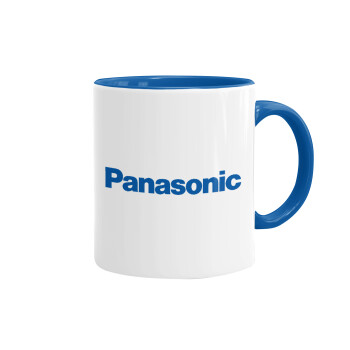 Panasonic, Κούπα χρωματιστή μπλε, κεραμική, 330ml