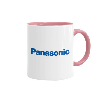 Panasonic, Κούπα χρωματιστή ροζ, κεραμική, 330ml