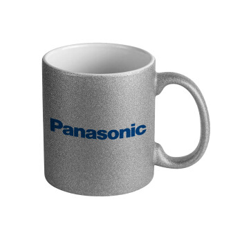 Panasonic, Κούπα Ασημένια Glitter που γυαλίζει, κεραμική, 330ml