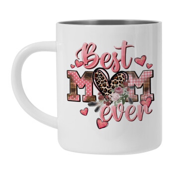 Best mom ever Mother's Day, Κούπα Ανοξείδωτη διπλού τοιχώματος 450ml