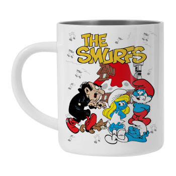 The smurfs, Mug Stainless steel double wall 450ml