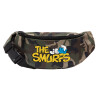 Unisex waist bag (banana) in Jungle camouflage color with 2 pockets