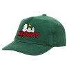 Children's Baseball Cap, 100% Cotton Drill, GREEN (COTTON, CHILDREN'S, ONE SIZE)