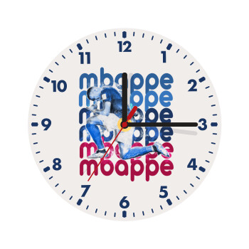 Kylian Mbappé, Wooden wall clock (20cm)