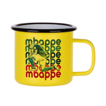 Kylian Mbappé, Metallic enamel MATT Yellow cup 360ml