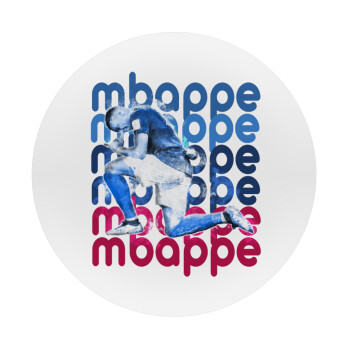 Kylian Mbappé, Mousepad Round 20cm