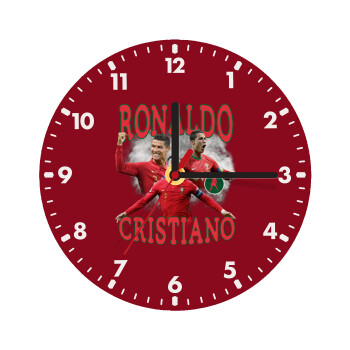 Cristiano Ronaldo, Wooden wall clock (20cm)
