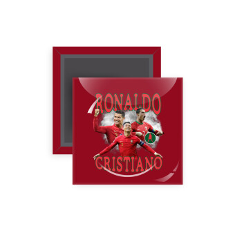 Cristiano Ronaldo, Μαγνητάκι ψυγείου τετράγωνο διάστασης 5x5cm