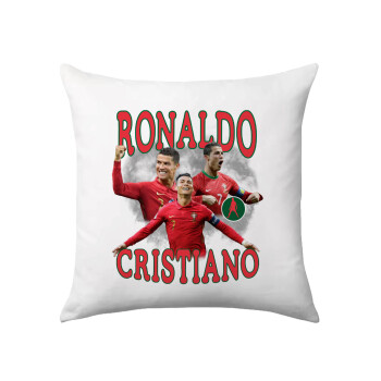 Cristiano Ronaldo, Sofa cushion 40x40cm includes filling