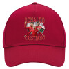 Adult Ultimate Hat RED, (100% COTTON DRILL, ADULT, UNISEX, ONE SIZE)