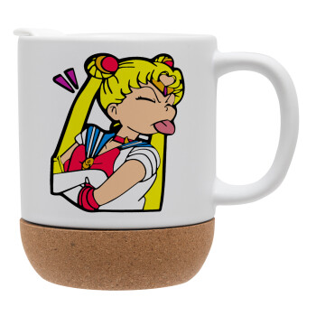 Sailor Moon, Ceramic coffee mug Cork (MAT), 330ml (1pcs)