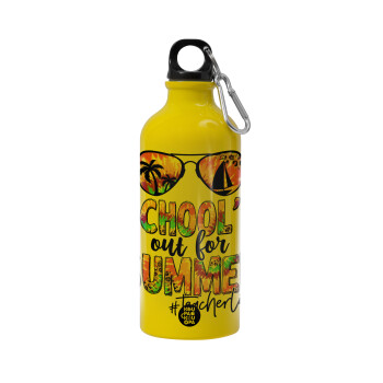 School's Out For Summer Teacher Life, Water bottle 600ml