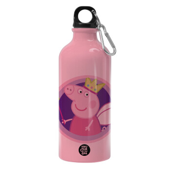 Peppa pig Queen, Παγούρι νερού 600ml