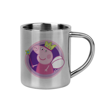 Peppa pig Queen, Mug Stainless steel double wall 300ml