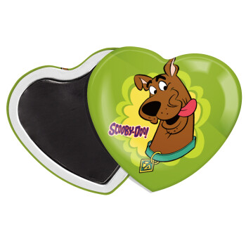 Scooby Doo, Μαγνητάκι καρδιά (57x52mm)