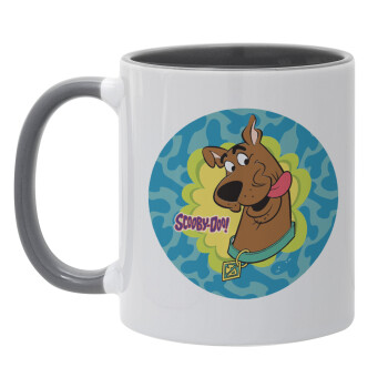 Scooby Doo, Mug colored grey, ceramic, 330ml