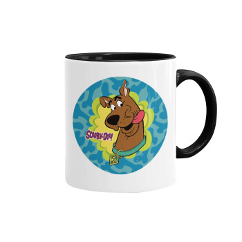 Scooby Doo, Mug colored black, ceramic, 330ml