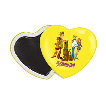 Scooby Doo Characters, Μαγνητάκι καρδιά (57x52mm)