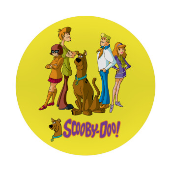 Scooby Doo Characters, Mousepad Round 20cm