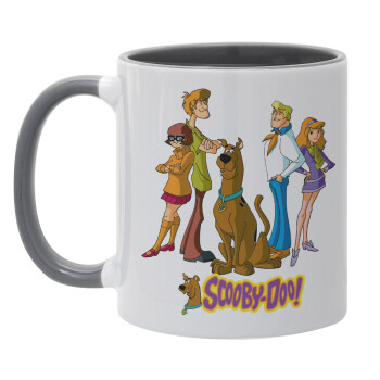 Scooby Doo Characters, Mug colored grey, ceramic, 330ml