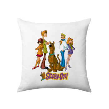 Scooby Doo Characters, Μαξιλάρι καναπέ 40x40cm περιέχεται το  γέμισμα