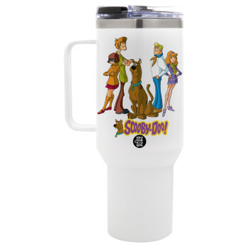 Scooby Doo Characters, Mega Tumbler με καπάκι, διπλού τοιχώματος (θερμό) 1,2L