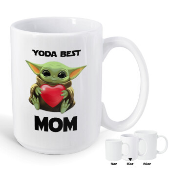 Yoda Best mom, Κούπα Mega, κεραμική, 450ml