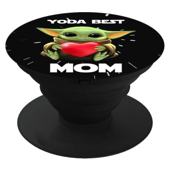 Yoda Best mom, Phone Holders Stand  Black Hand-held Mobile Phone Holder
