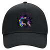 Adult Ultimate Hat BLACK, (100% COTTON DRILL, ADULT, UNISEX, ONE SIZE)