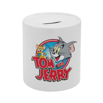 Tom and Jerry, Κουμπαράς πορσελάνης με τάπα