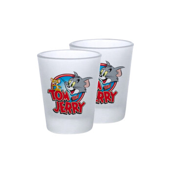 Tom and Jerry, Σφηνοπότηρα γυάλινα 45ml του πάγου (2 τεμάχια)